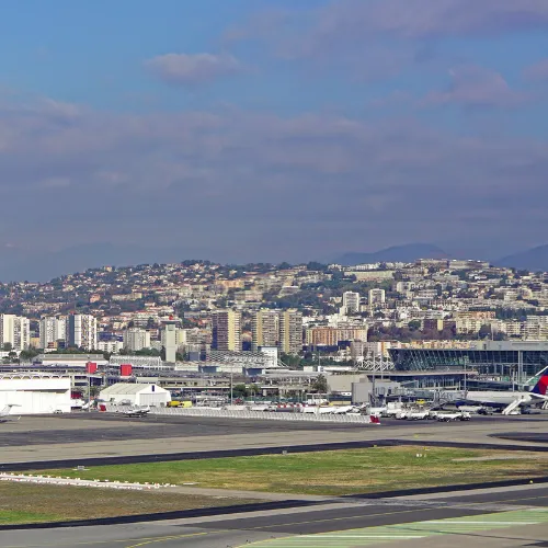 navette transport vtc aeroport nice avion